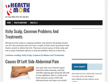 Tablet Screenshot of healthformore.com